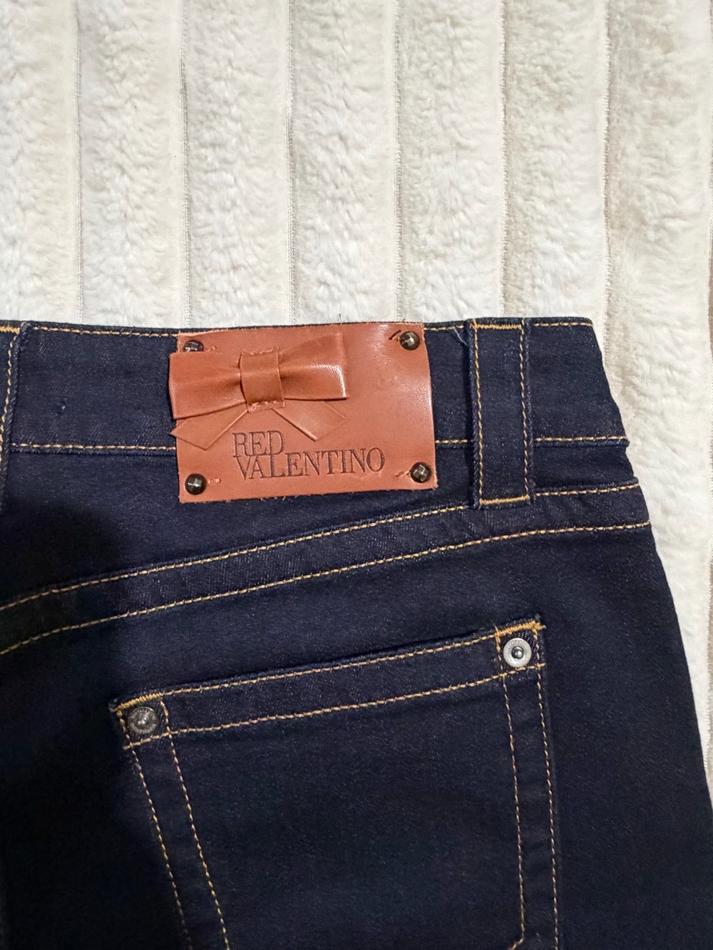 RED Valentino Jeans in Blue Like New size 29 - Picture 6 of 9